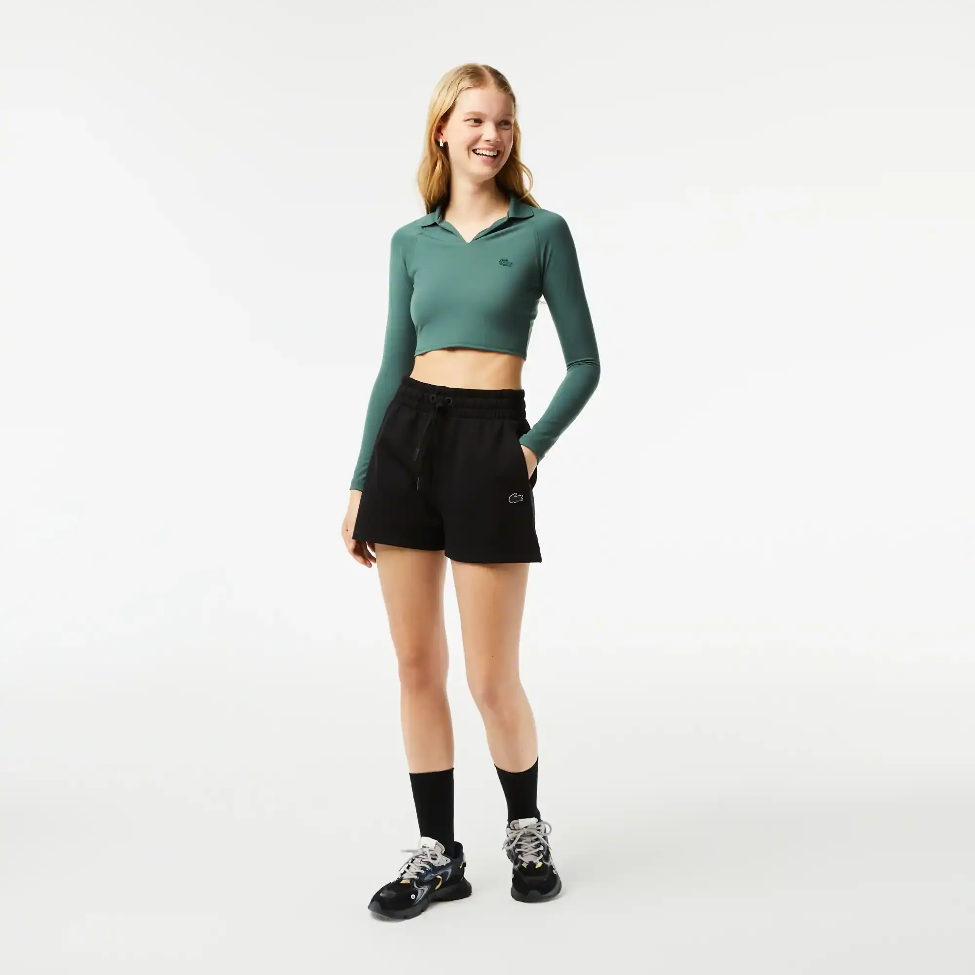 Lacoste Women’s Plain Shorts. 1