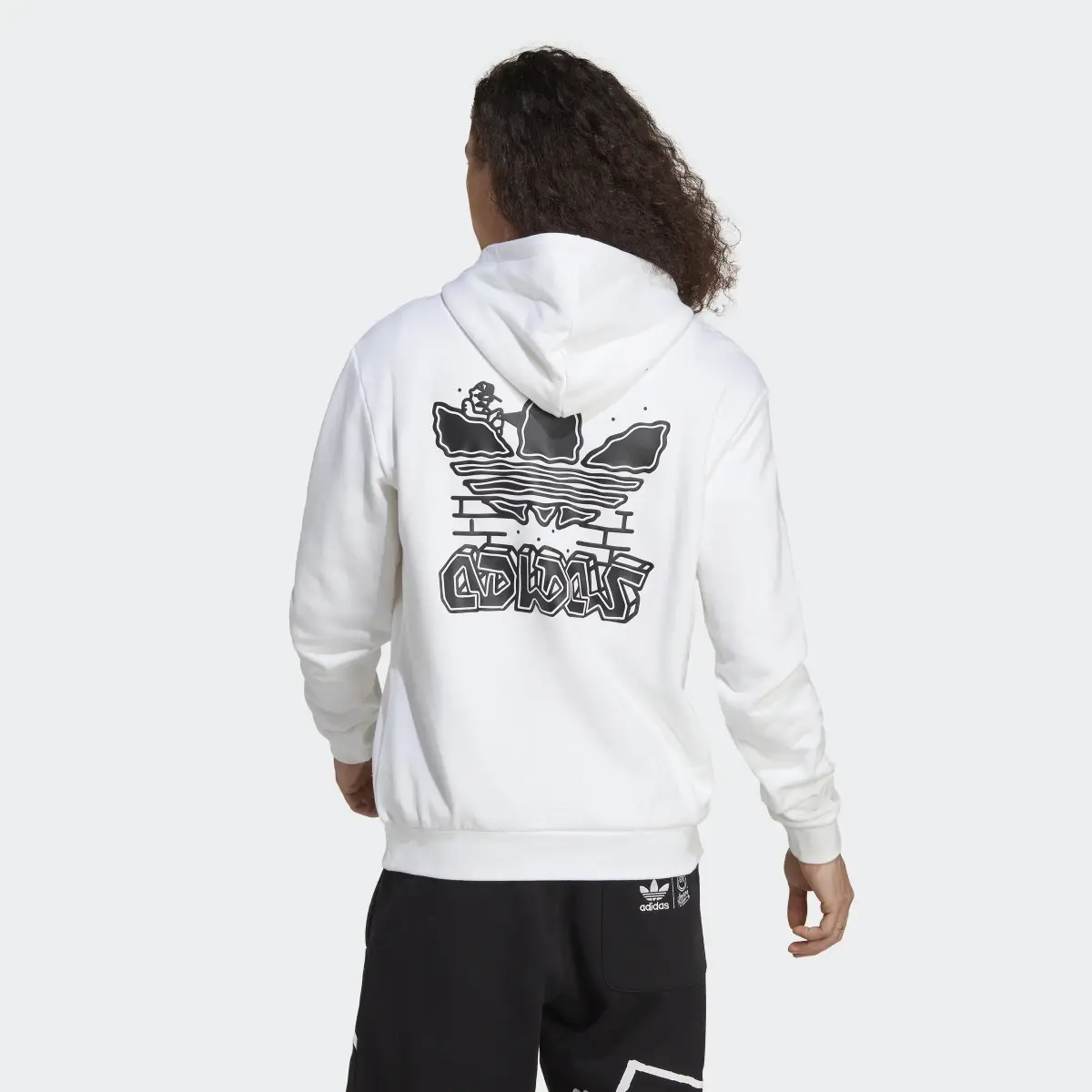 Adidas Sudadera con capucha Graphics Hack the Elite. 3