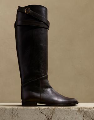 Cheval Leather Riding Boot brown