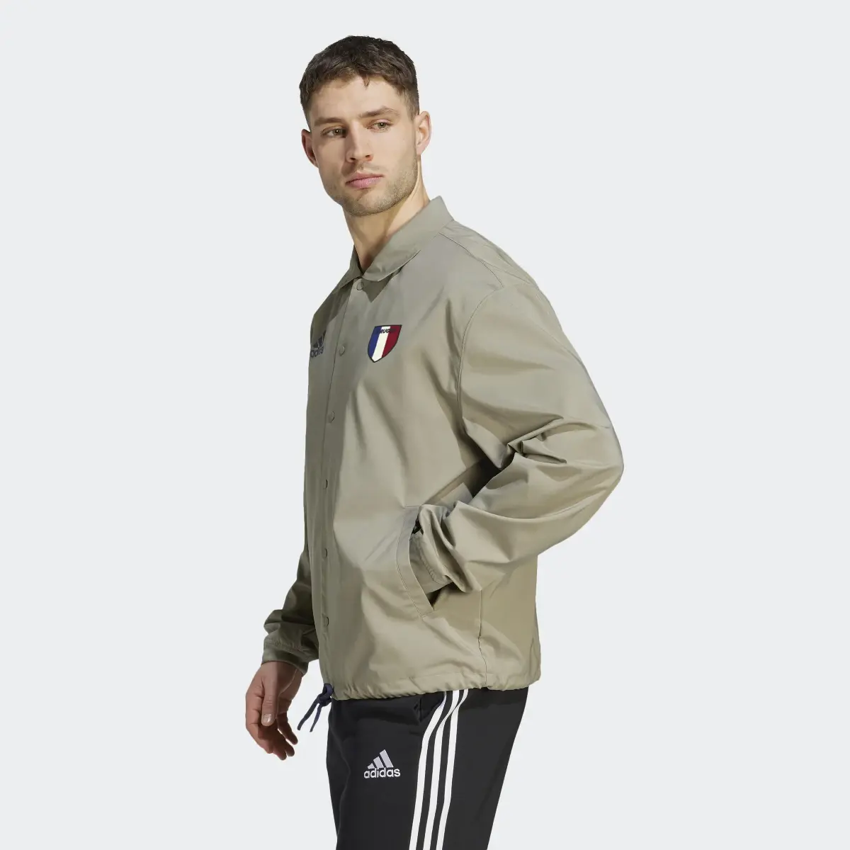 Adidas French Capsule Rugby Lifestyle Jacket. 3