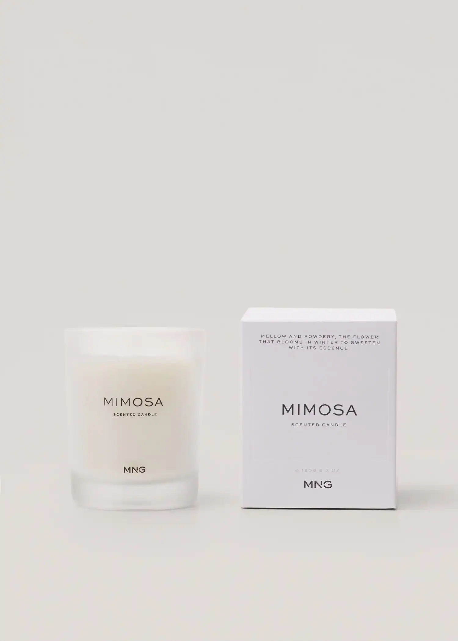 Mango Mimosa scented candle. 1