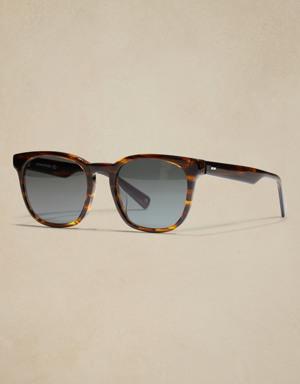 Tapered Sunglasses brown