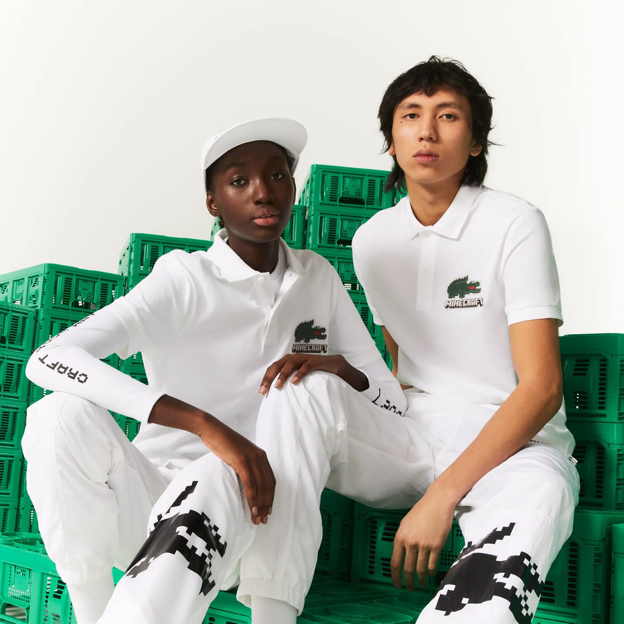 Lacoste Polo unisex Lacoste x Minecraft Classic Fit en algodón orgánico. 1 Lacoste Polo unisex Lacoste x Minecraft Classic Fit en algodón orgánico. 1
