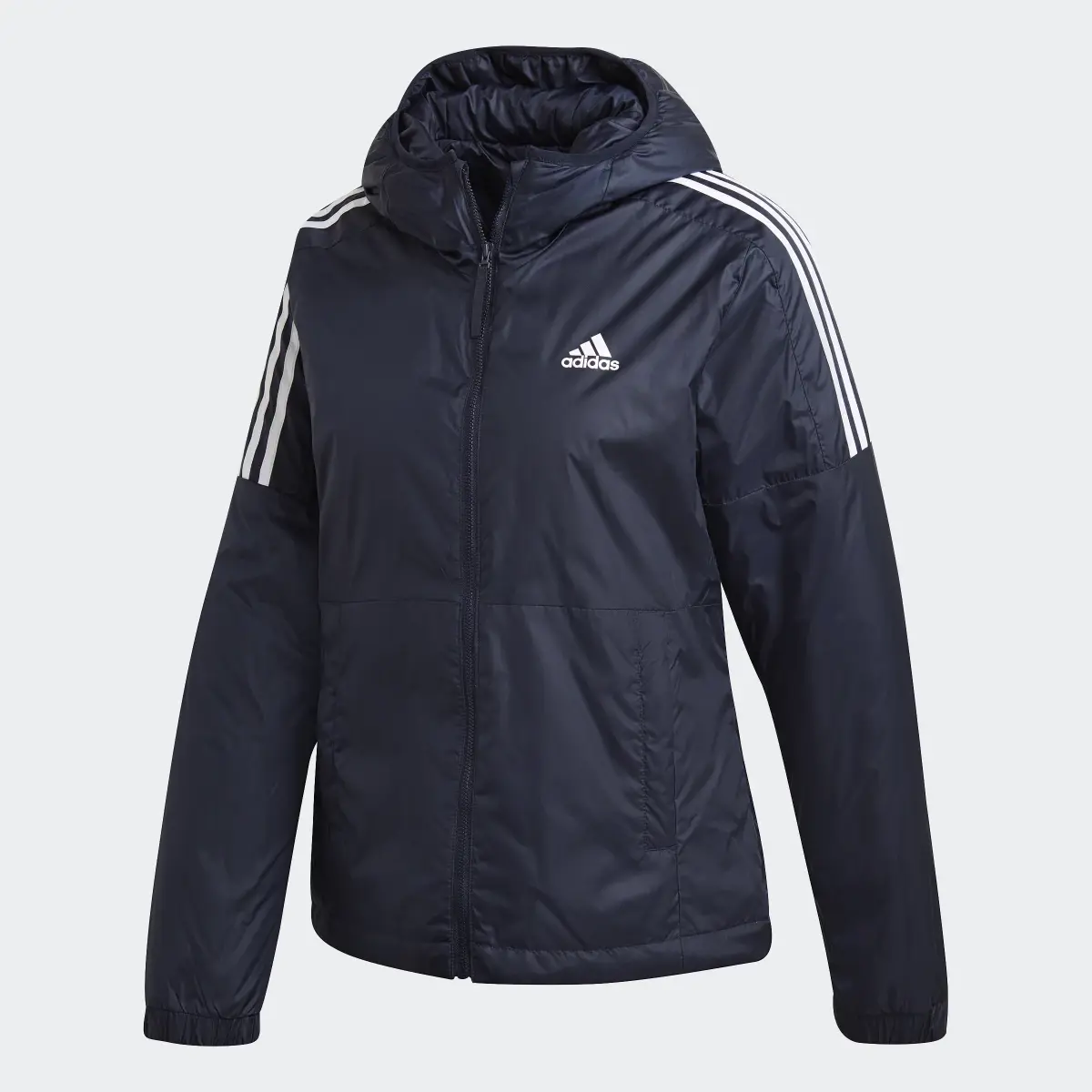 Adidas Essentials Insulated Hooded Jacket. 1