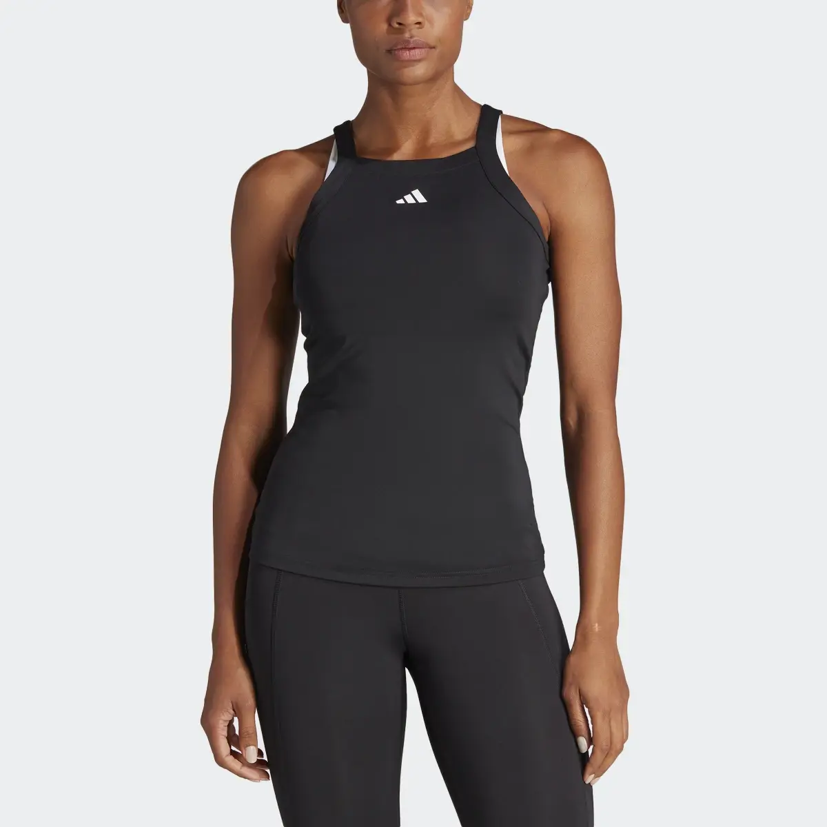 Adidas AEROREADY Train Essentials Minimal Branding Tank Top. 1