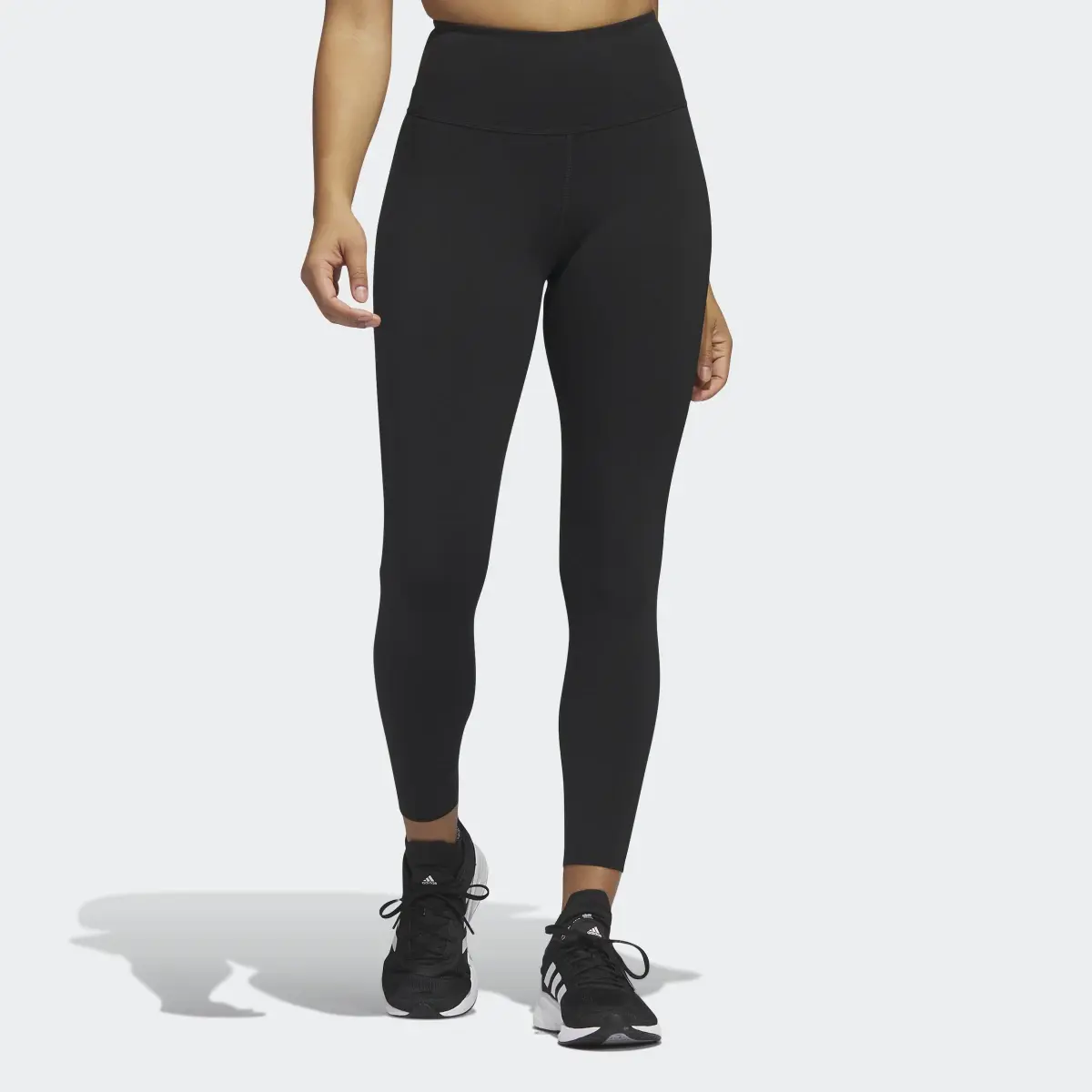 Adidas Optime Training Luxe 7/8 Leggings. 1