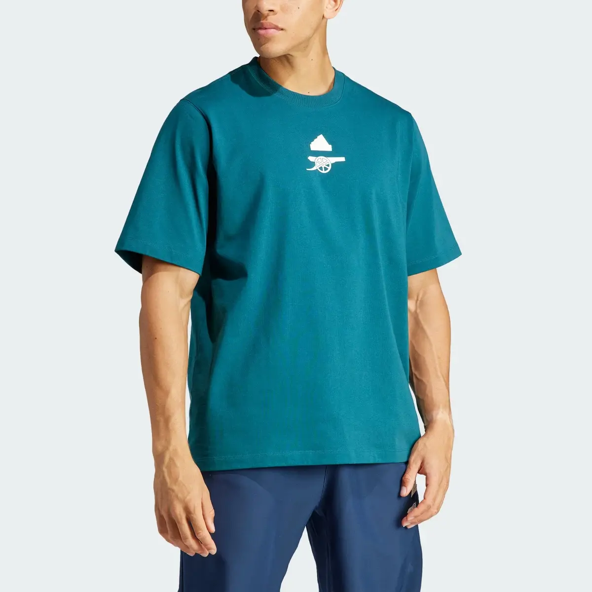 Adidas Arsenal LFSTLR Oversized T-Shirt. 1