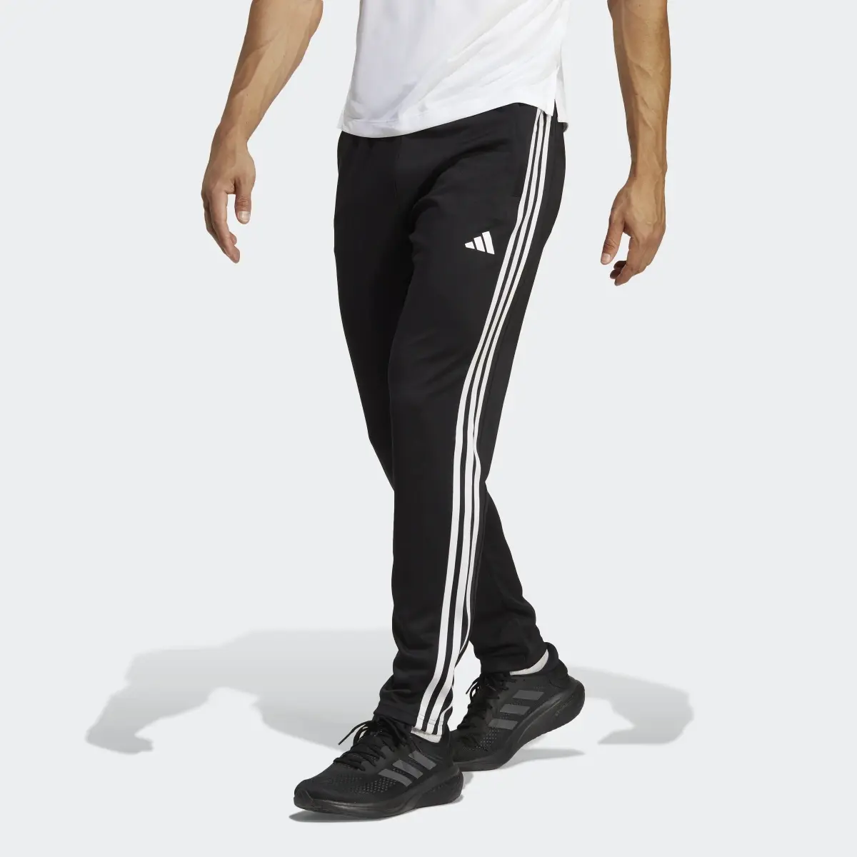 Adidas Train Essentials 3-Stripes Training Pants. 1