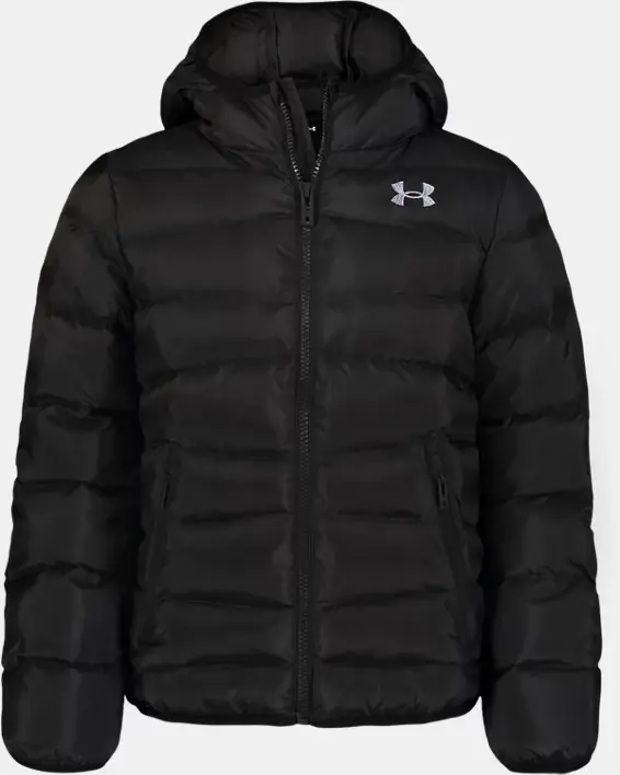 Under Armour Little Girls' UA Prime Puffer Jacket. 1