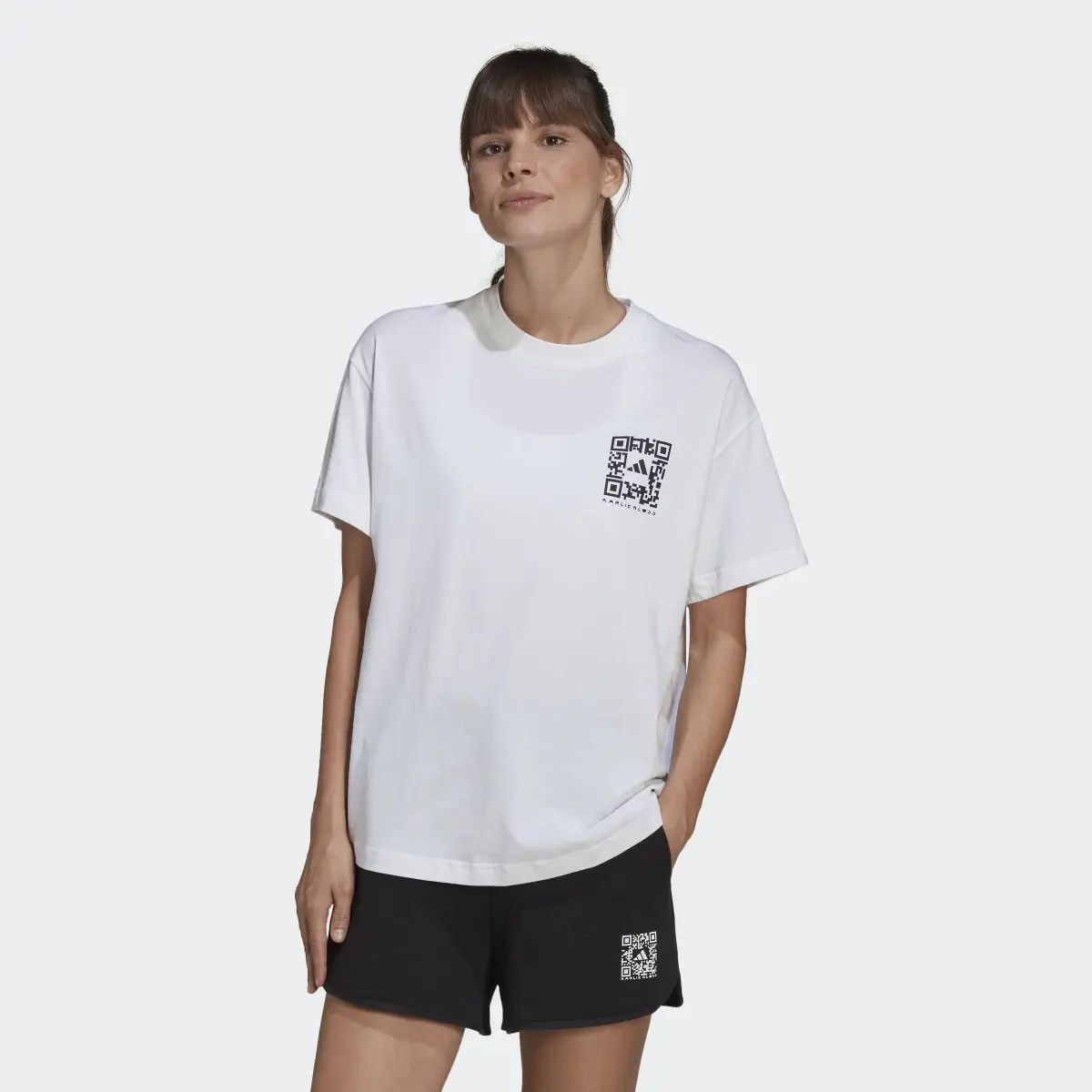 Adidas T-shirt Curta adidas x Karlie Kloss. 2