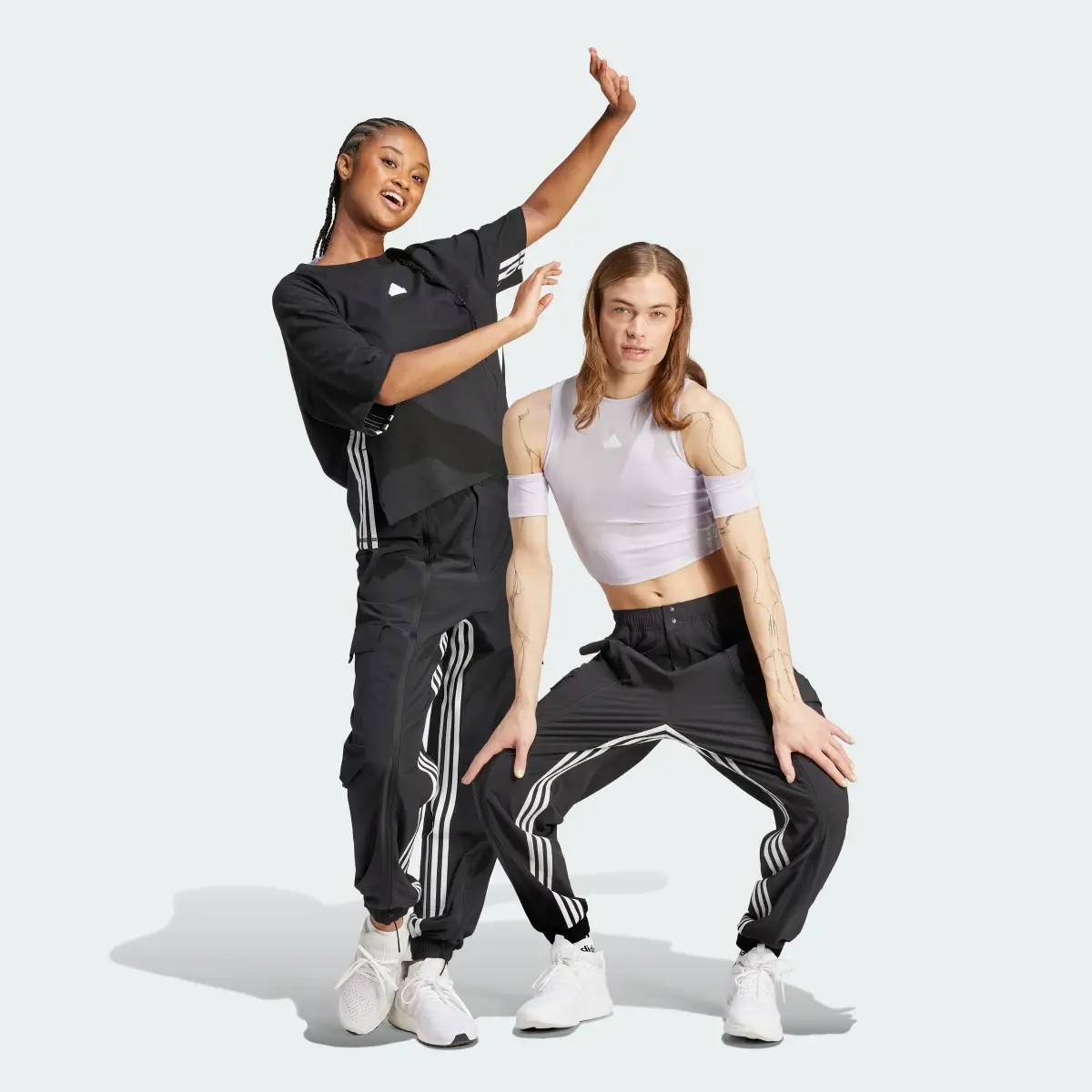 Adidas Express All-Gender Cargo Tracksuit Bottoms. 1