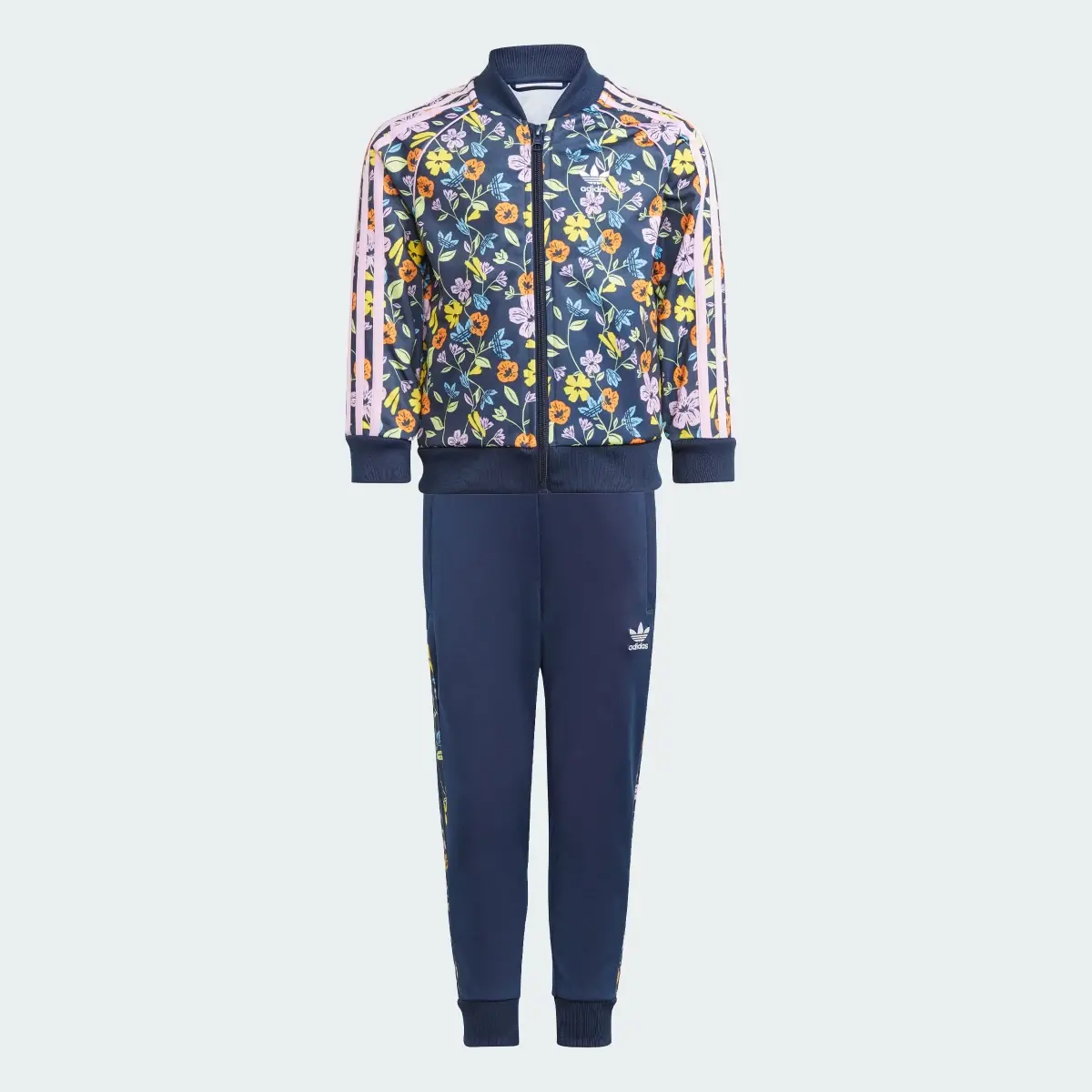 Adidas Floral SST Track Suit. 1