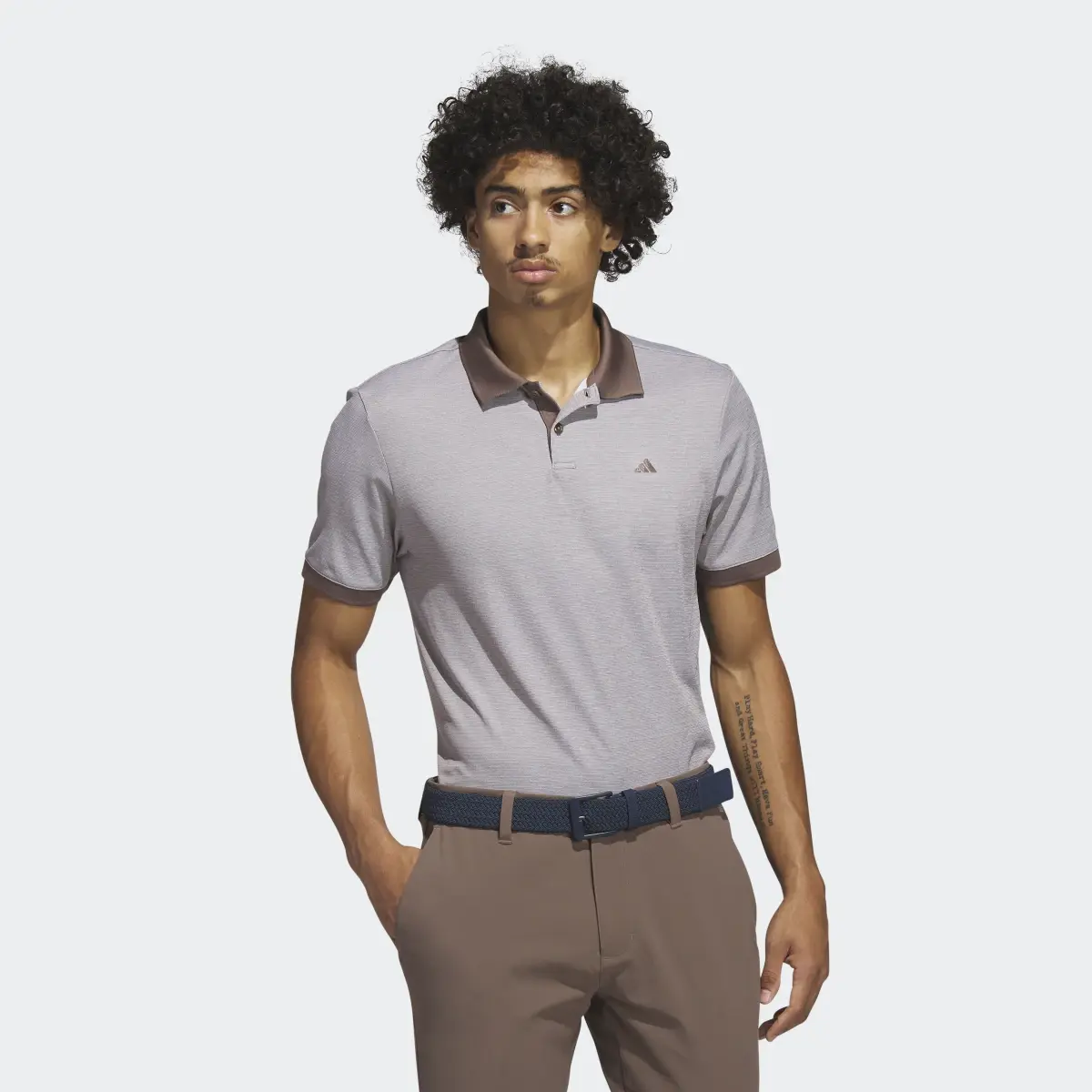 Adidas Ultimate365 No-Show Golf Poloshirt. 2