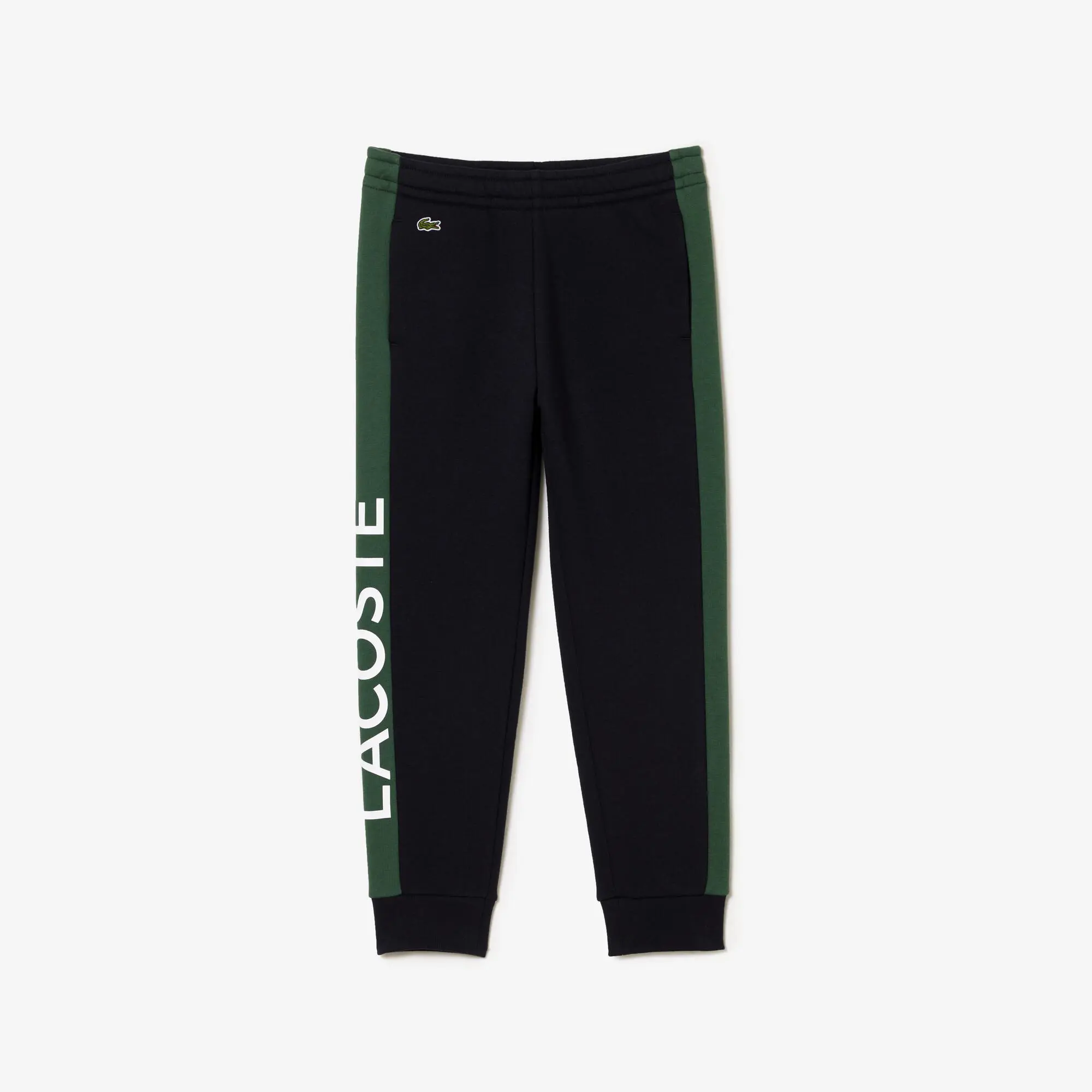 Lacoste Kids’ Lacoste Organic Cotton and Recycled Polyester Track Pants. 2