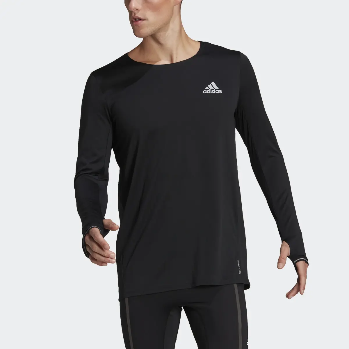 Adidas Fast Long-Sleeve Top. 1