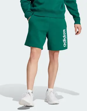 Adidas All SZN Fleece Graphic Shorts