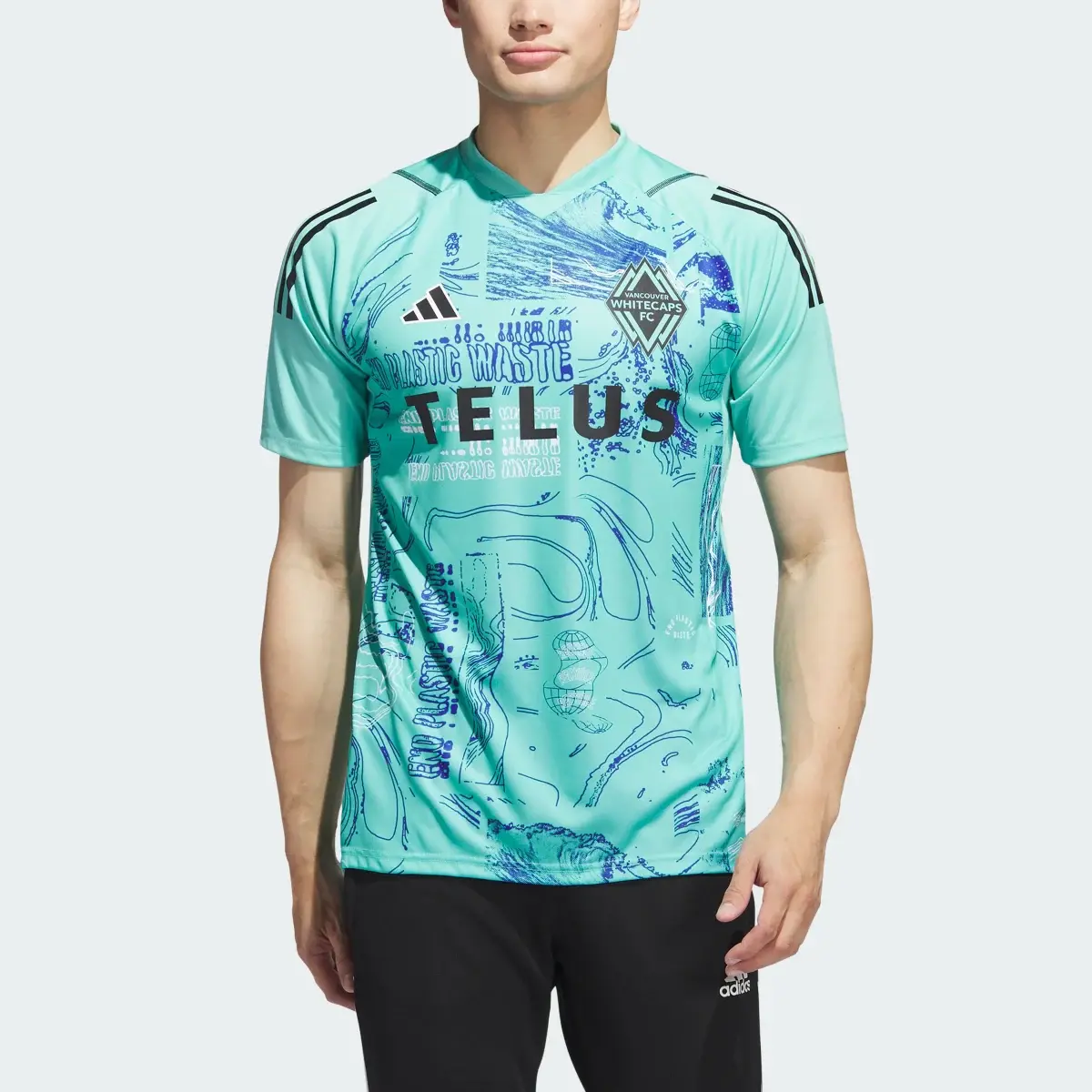 Adidas Vancouver Whitecaps One Planet Jersey. 1