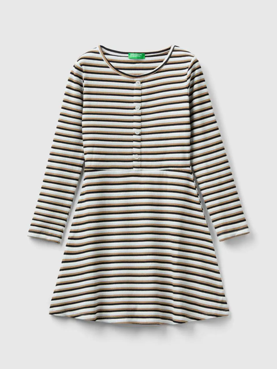 Benetton striped shirt dress. 1