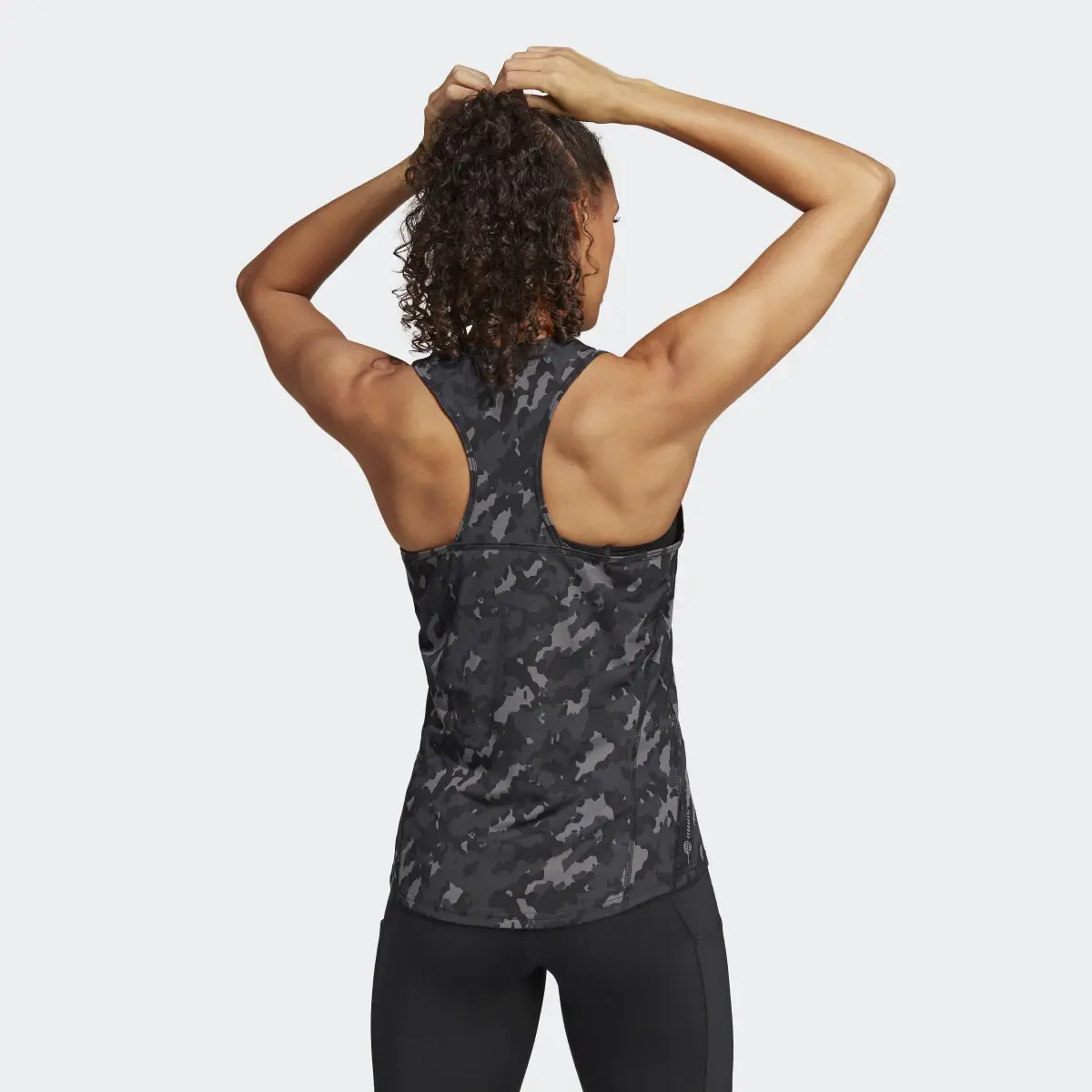 Adidas Own the Run Camo Running Tank Top. 3