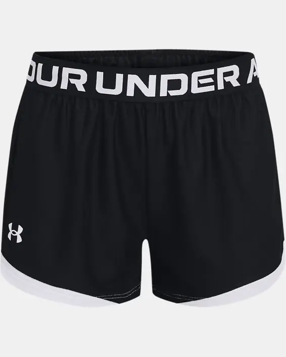 Under Armour Girls' UA Play Up 2.0 Shorts. 1