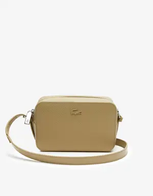 Unisex Chantaco Piqué Leather Small Shoulder Bag