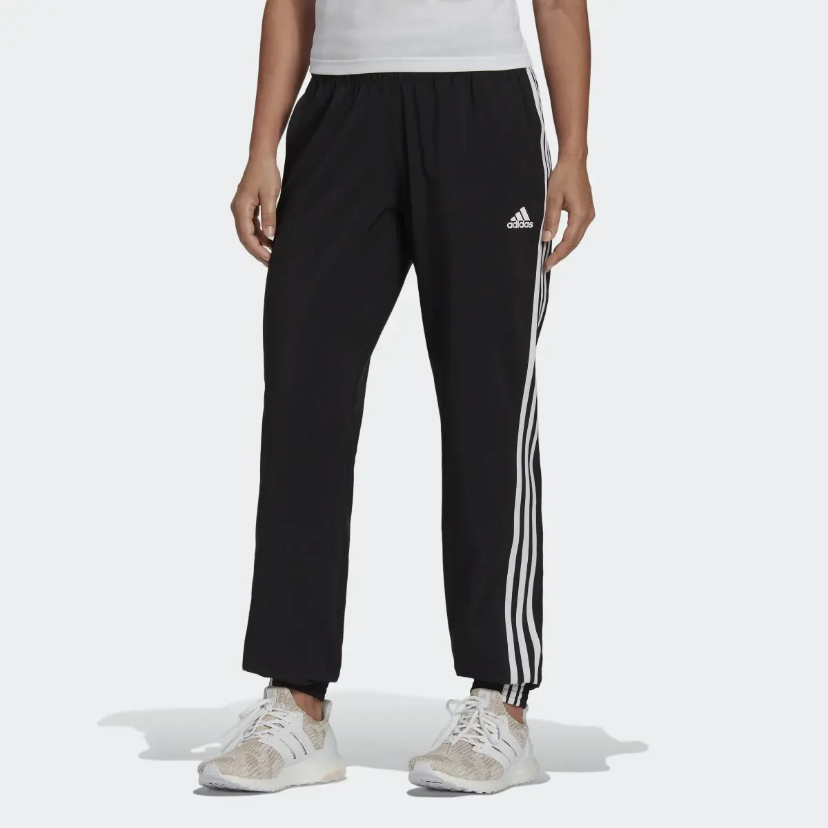 Adidas TRAINICONS 3-Stripes Woven Pants. 1