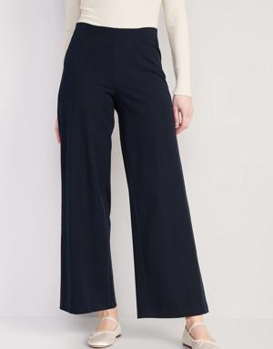 High-Waisted Pull-On Pixie Wide-Leg Pants for Women - Old Navy