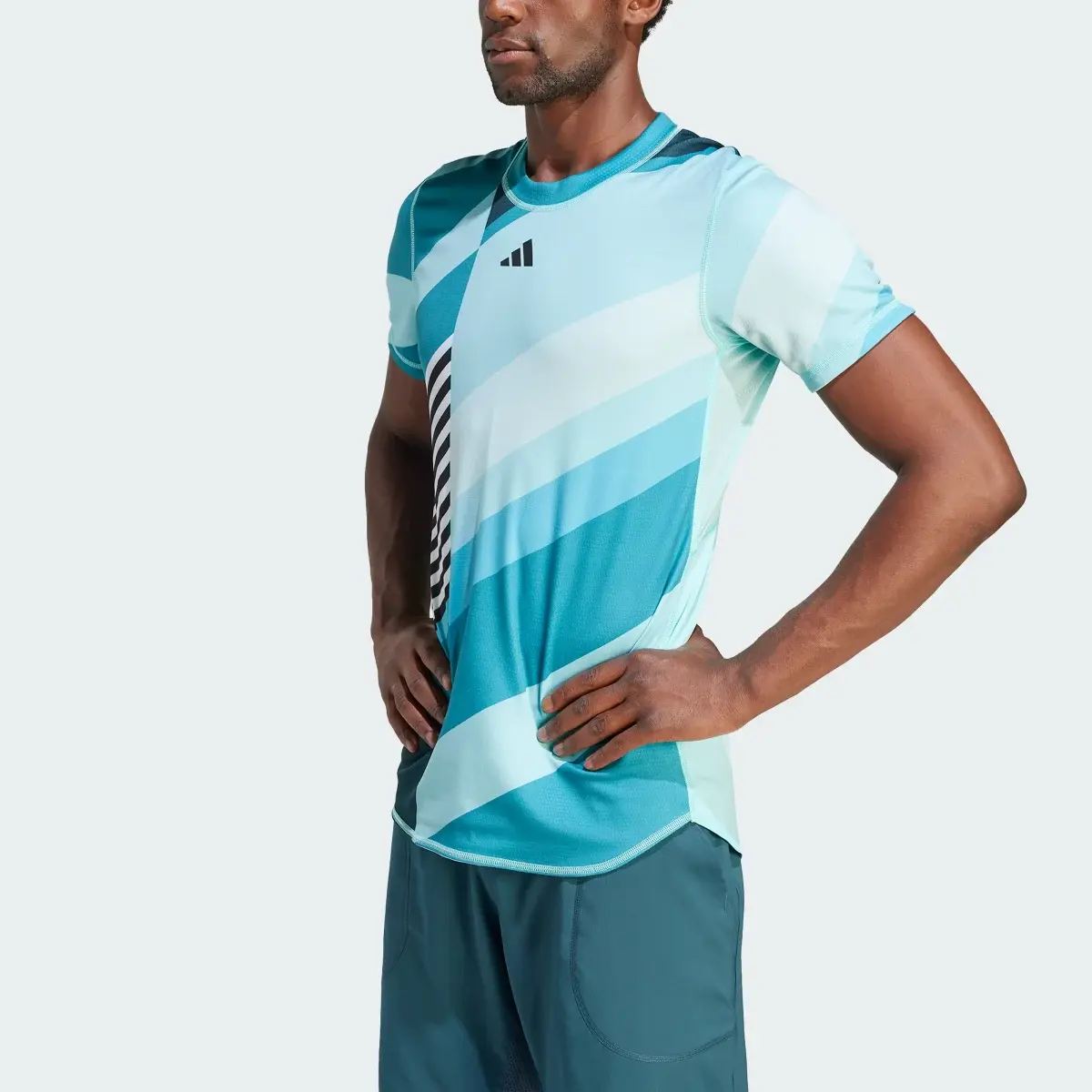 Adidas Tennis Reversible AEROREADY FreeLift Pro T-Shirt. 1