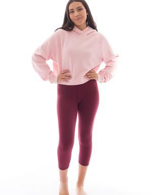 Maroon - Capris - XS-S