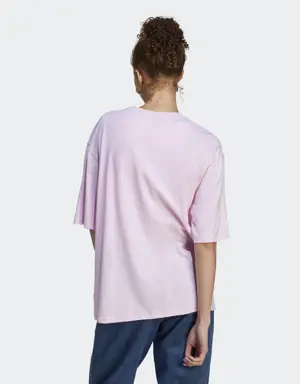 Adidas Essentials Big Logo Boyfriend T-Shirt. 3 Adidas Essentials Big Logo Boyfriend T-Shirt. 3