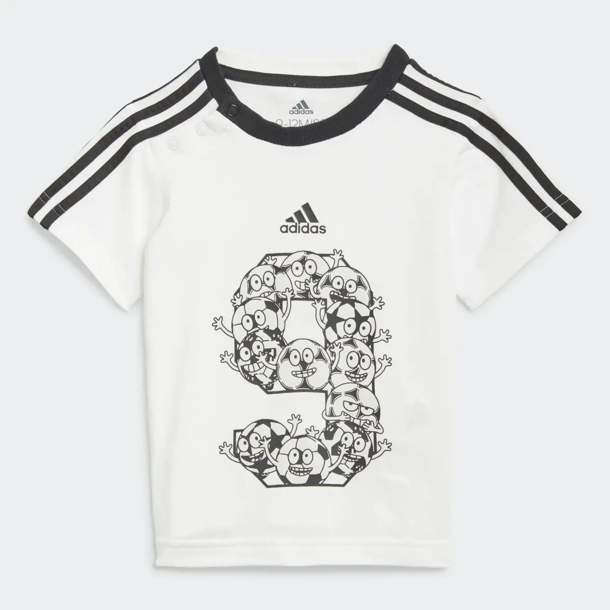 Adidas Lil 3-Stripes Sporty Summer Set. 3