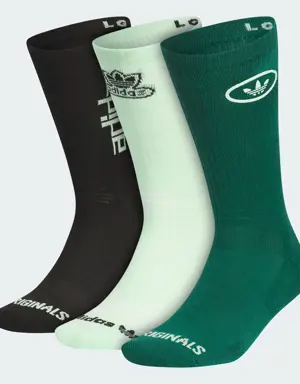 Originals Vista Sport 3-Pack Crew Socks