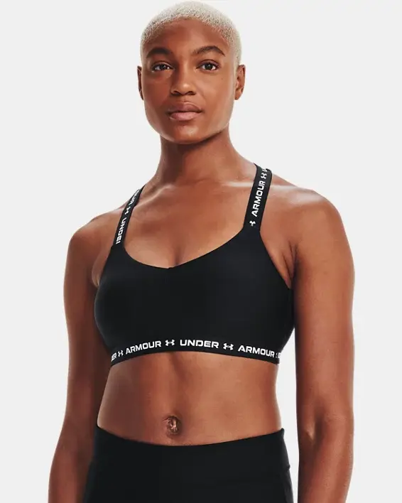 Under Armour Women's UA Crossback Low Sports Bra. 3