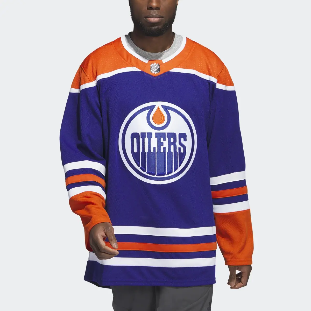 Adidas Oilers Home Authentic Jersey. 1