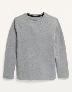 Softest Long-Sleeve T-Shirt For Boys gray
