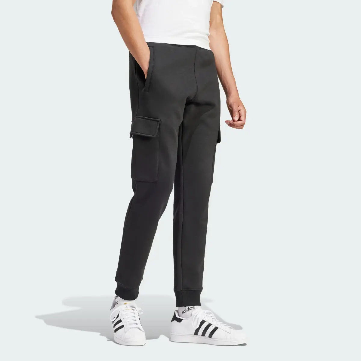 Adidas Trefoil Essentials Cargo Pants. 3