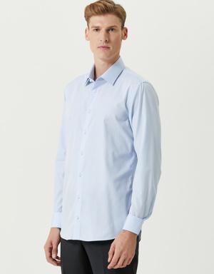 Beymen Custom Fit Açık Mavi Gömlek. 3 Beymen Custom Fit Açık Mavi Gömlek. 3