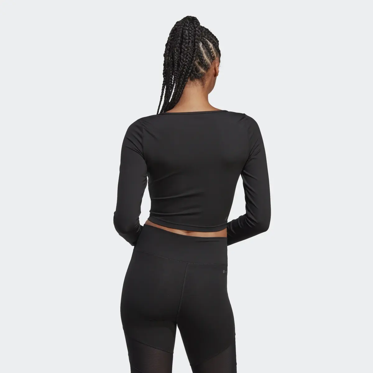 Adidas Training Dance Long Sleeve Long-Sleeve Top. 3