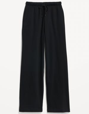 Old Navy Extra High-Waisted Vintage Sweatpants black
