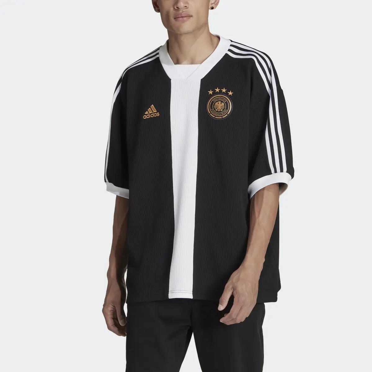 Adidas Germany Icon Three-Quarter Jersey. 1