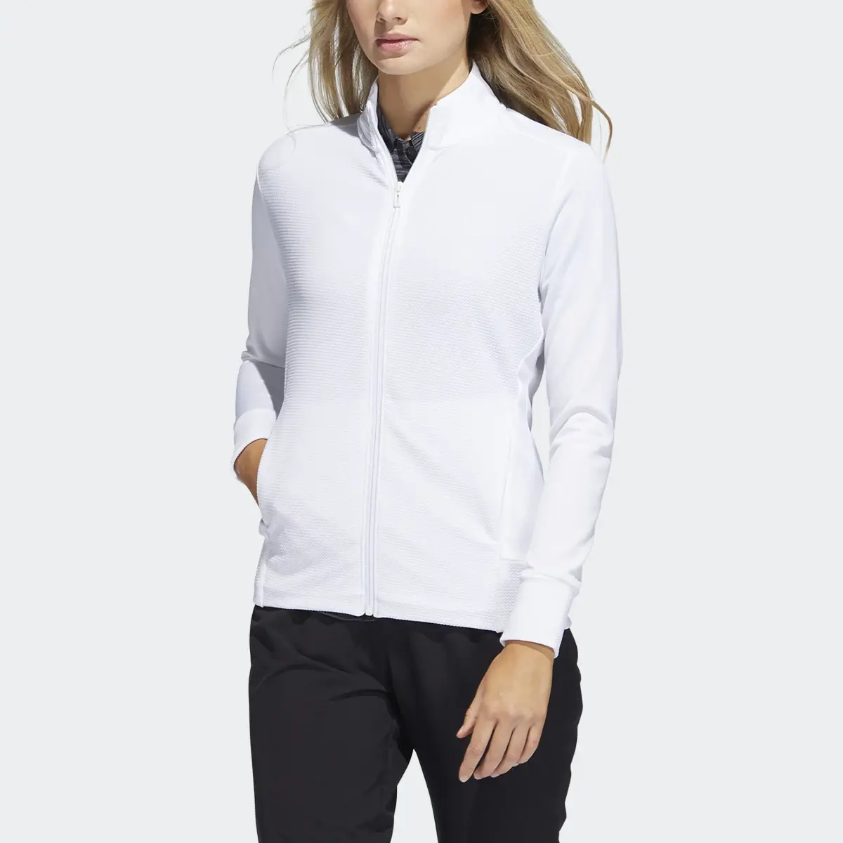 Adidas Veste Textured Full-Zip. 1