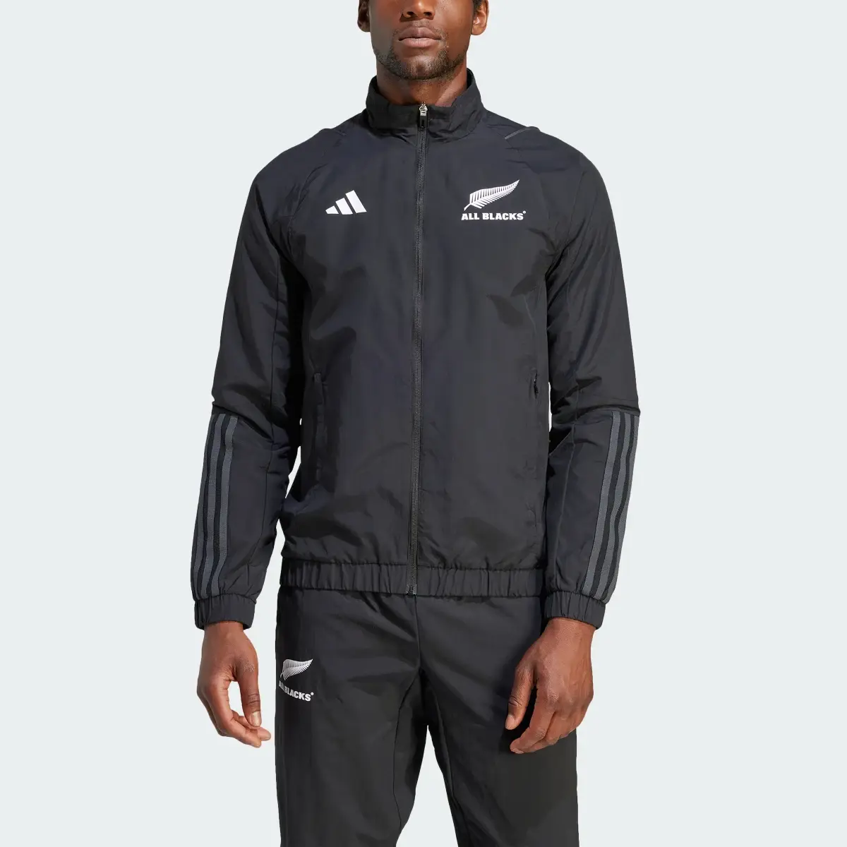 Adidas All Blacks Rugby Track Suit Jacket. 1