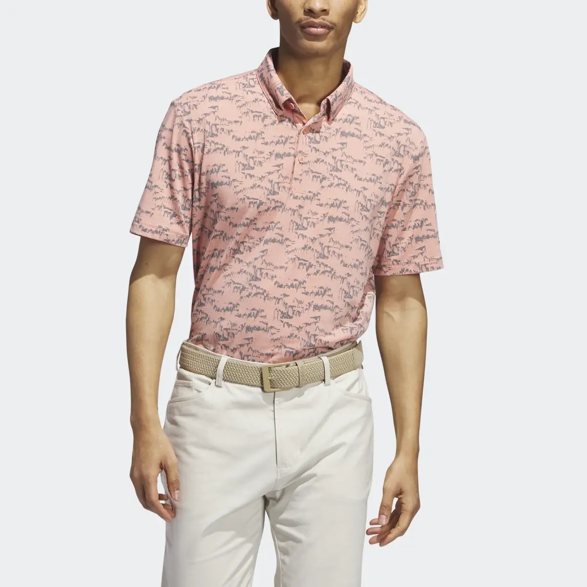 Adidas Go-To Printed Polo Shirt. 1