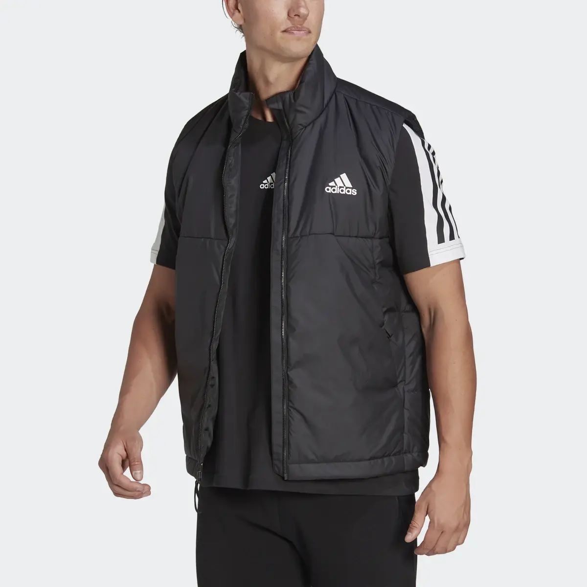 Adidas 3-Stripes Insulated Vest. 1