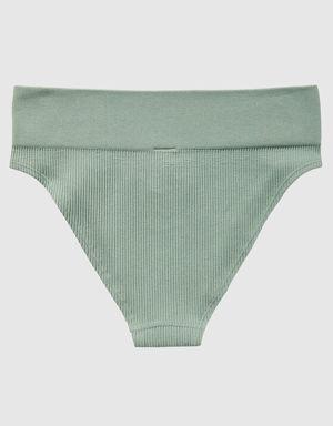 Ribbed Seamless Cheeky Panty