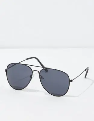 American Eagle O Classic Black Sunglasses. 1
