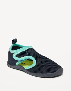 Unisex Mesh Swim Shoes for Toddler blue