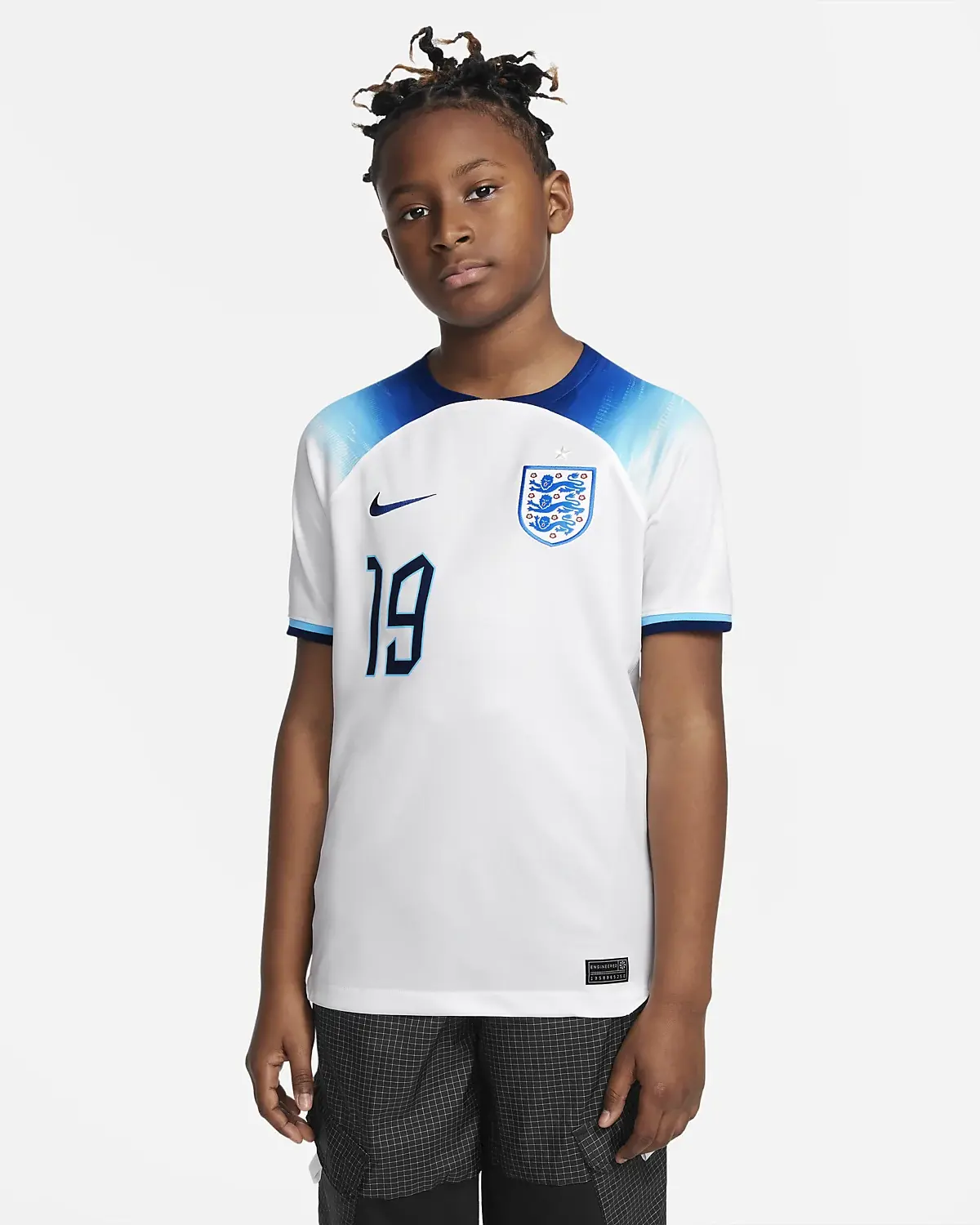 Nike Mason Mount Angleterre 2022/23 Stadium Domicile. 1