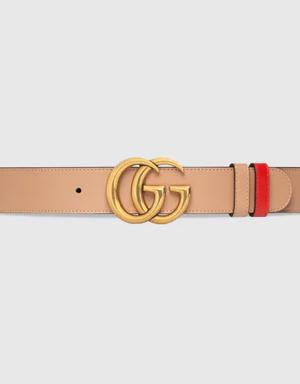 GG Marmont reversible wide belt