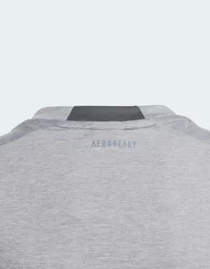 Adidas T-shirt da allenamento AEROREADY Heather Junior. 3 Adidas T-shirt da allenamento AEROREADY Heather Junior. 3